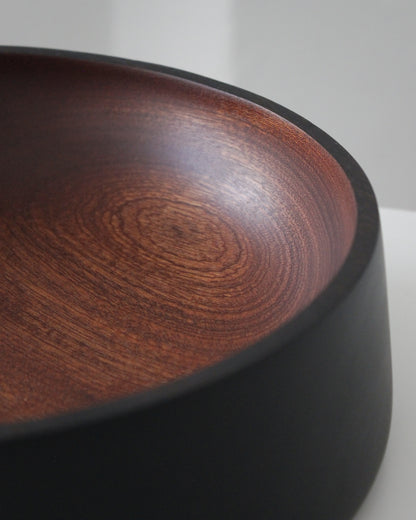 A159 Ebonized Sapele Wood Center