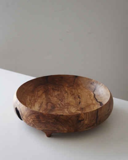 A166 Spanish Olive Wood Centerpiece