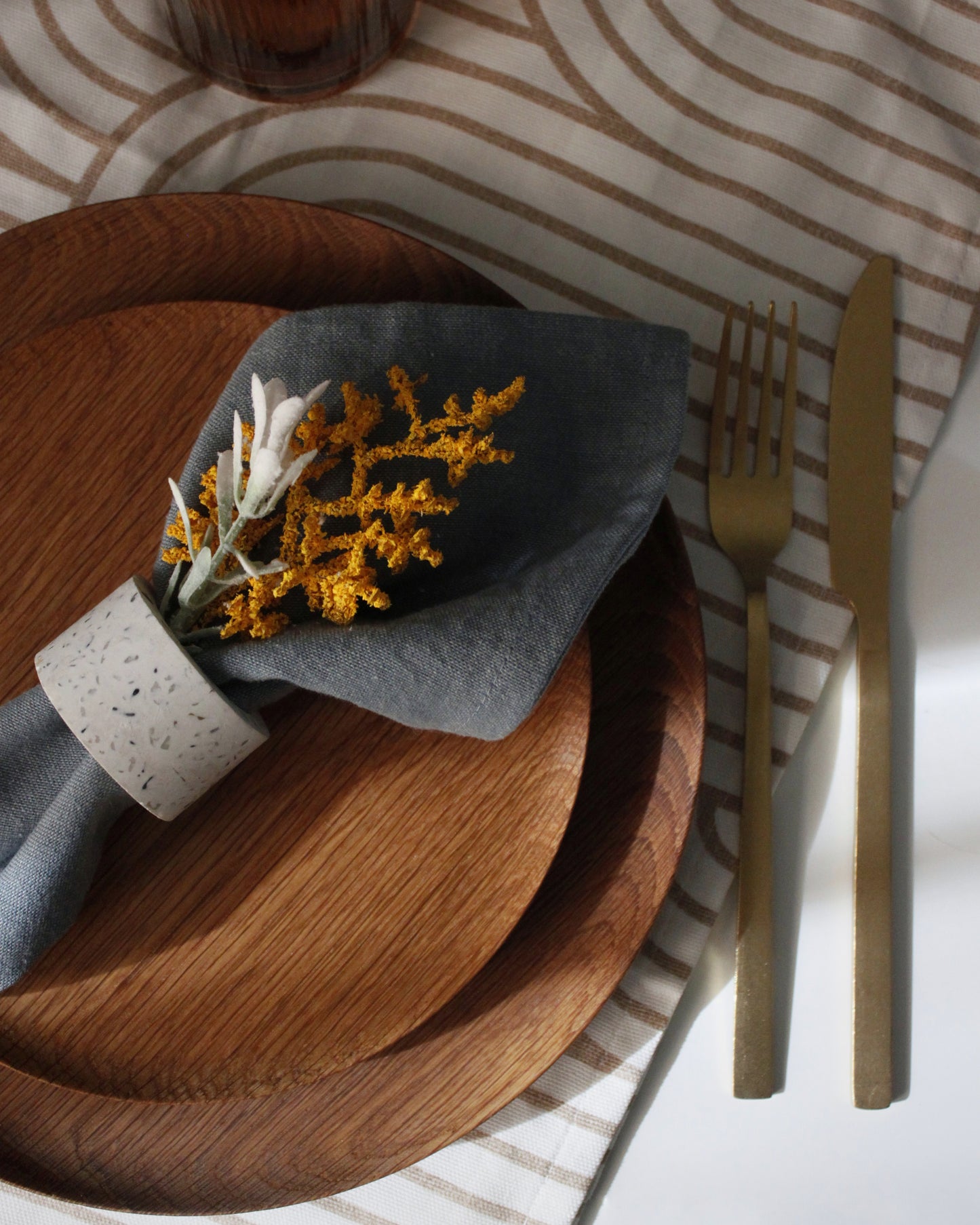 A10 American Oak Wood Plate