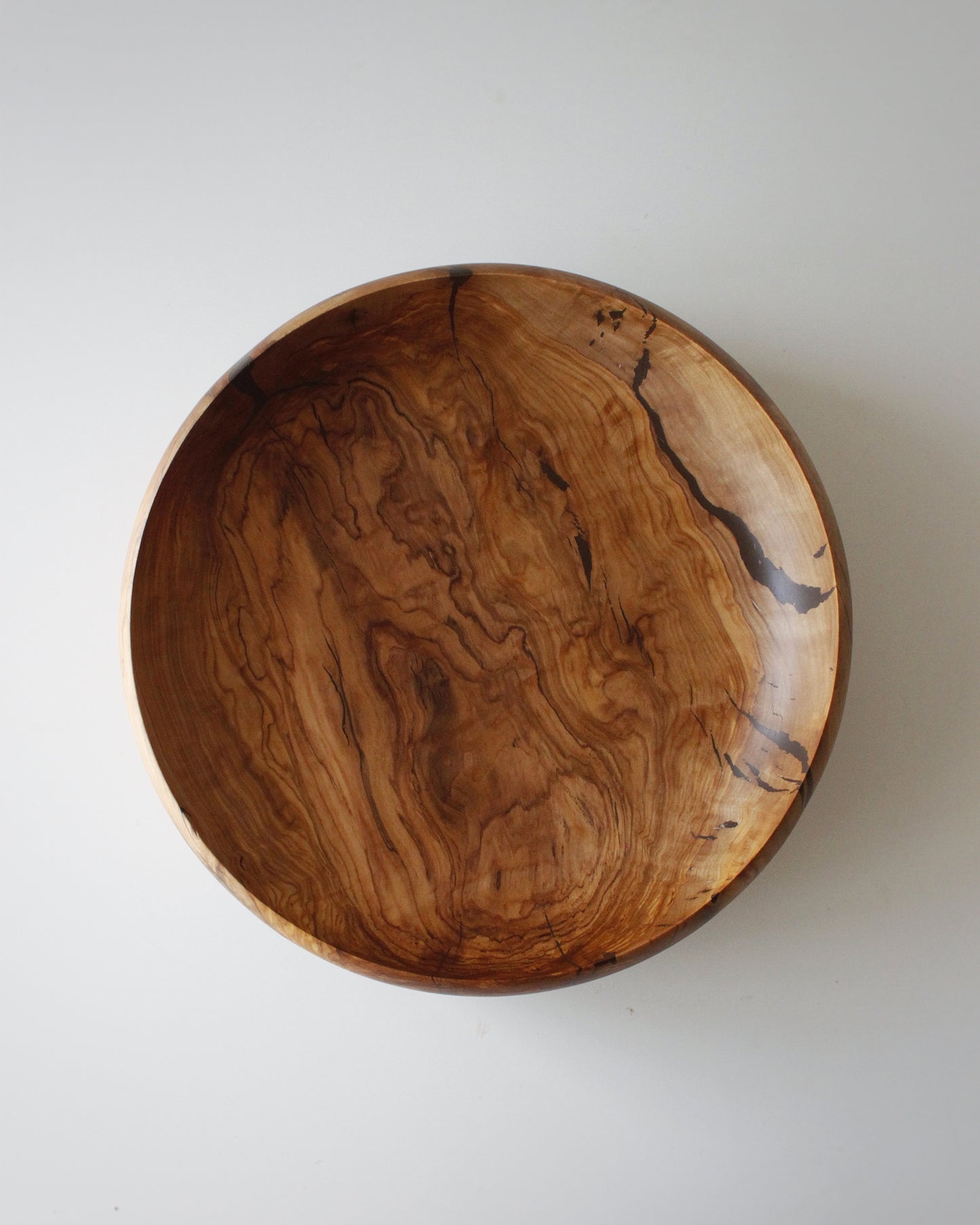 A166 Spanish Olive Wood Centerpiece