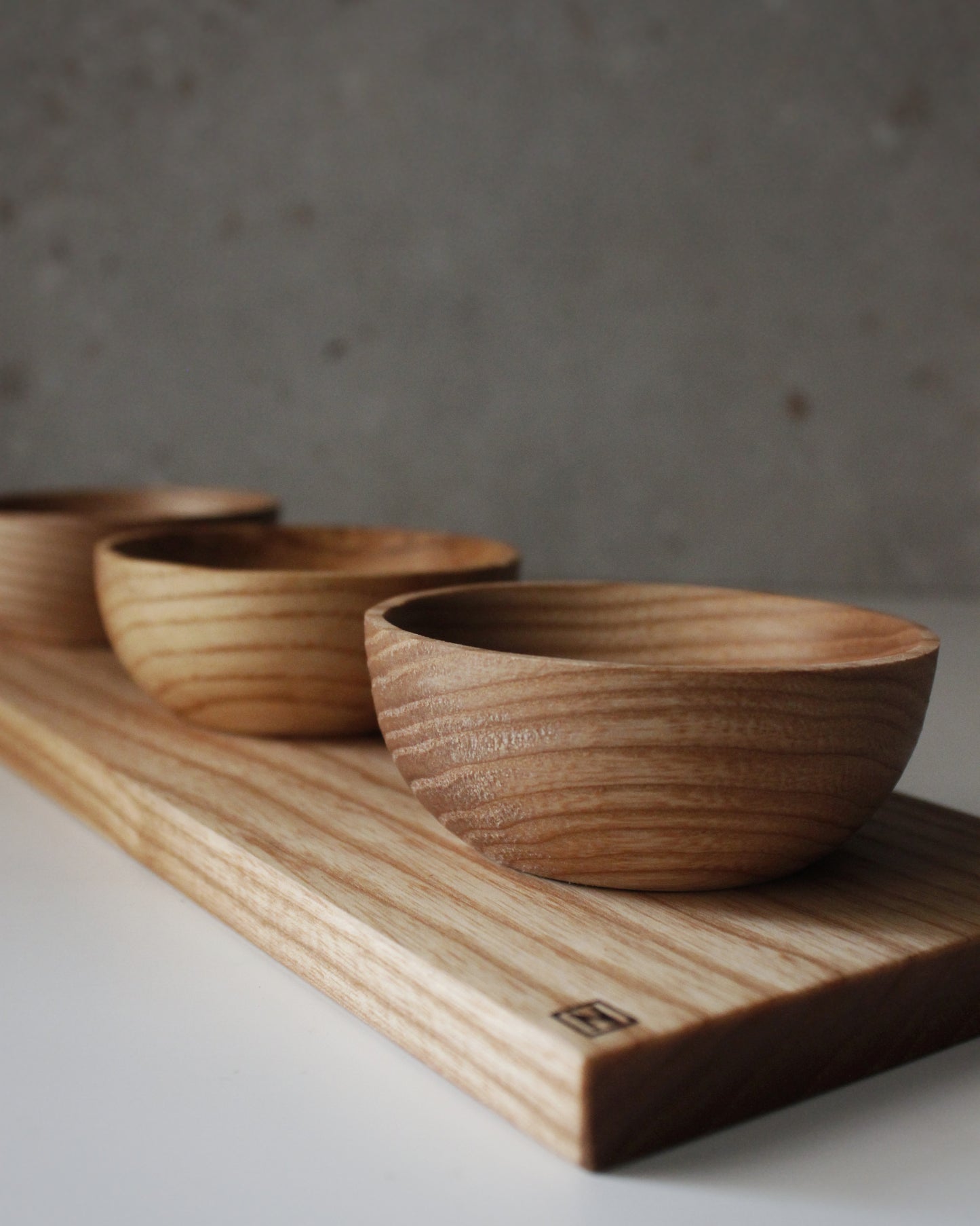 S07 Ash board and bowl set