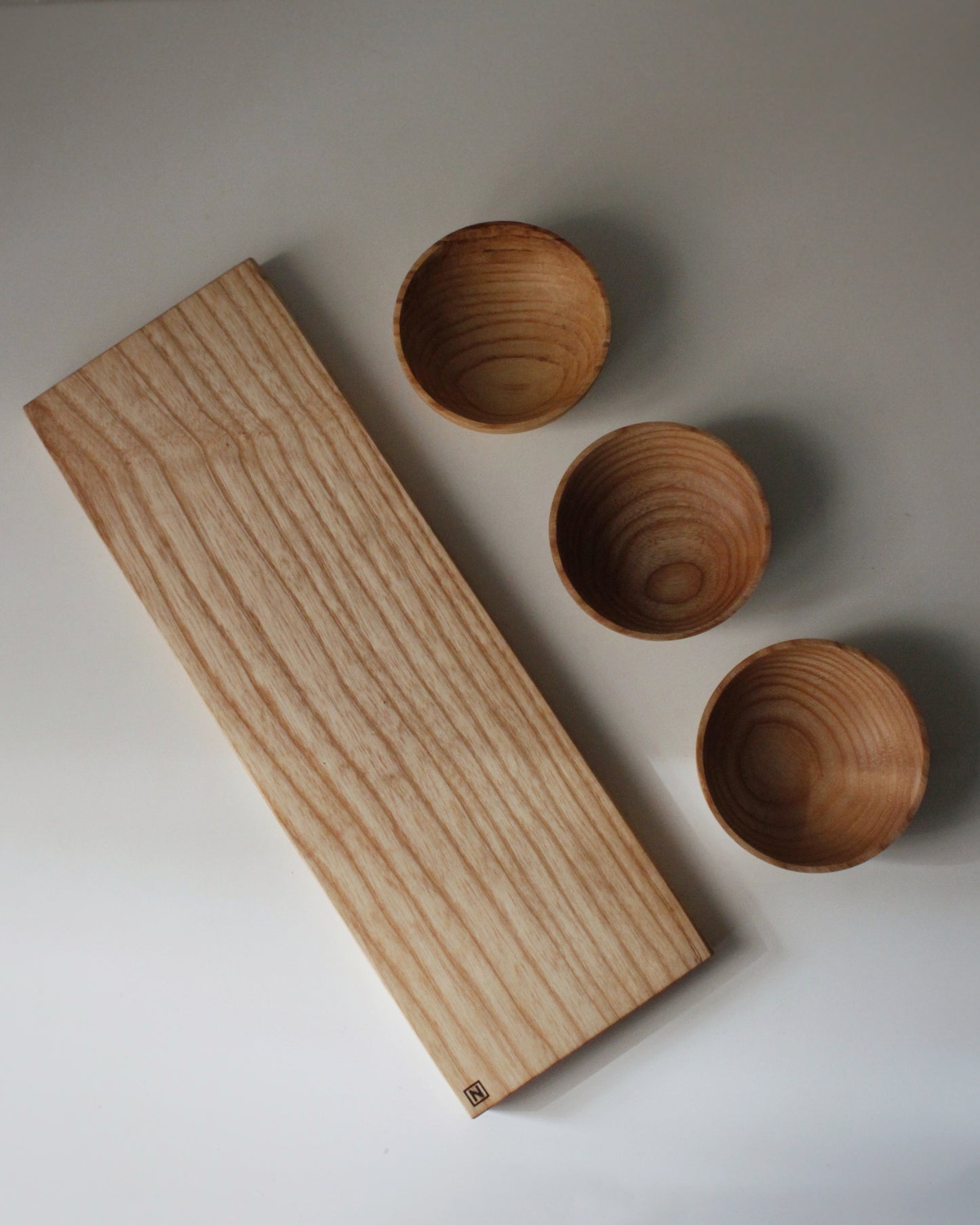 S07 Ash board and bowl set