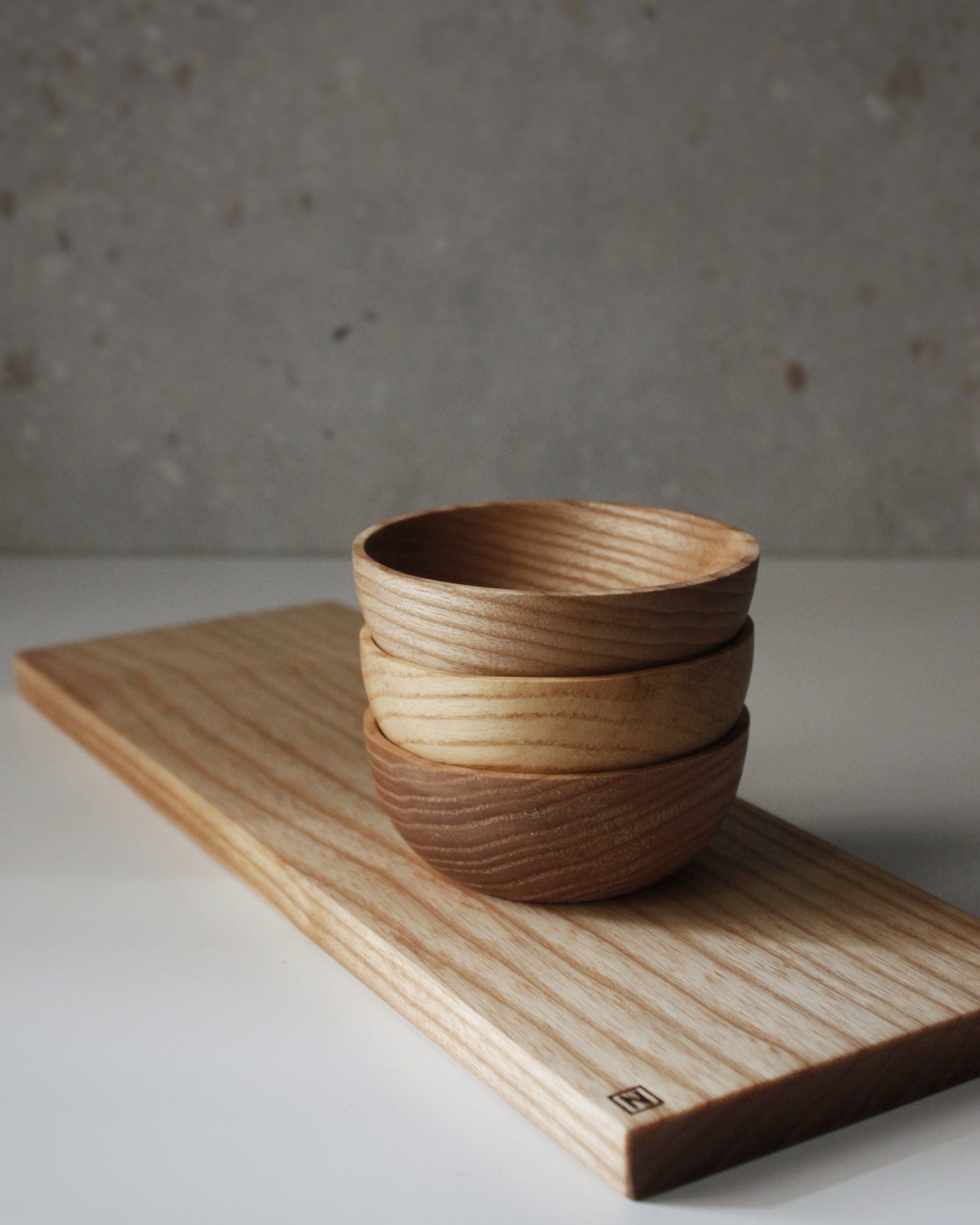 S07 Ash board and bowl set