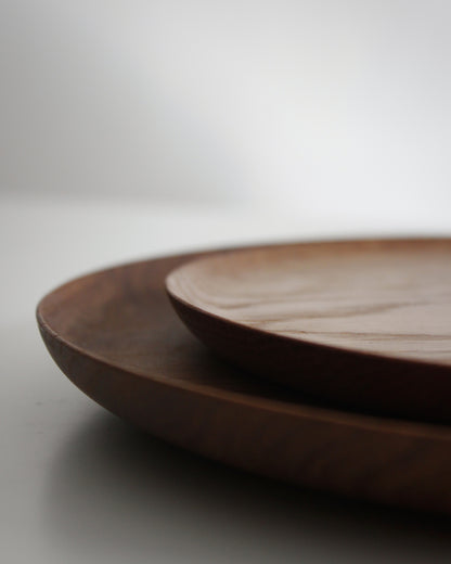 A10 American Oak Wood Plate