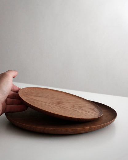 A10 American Oak Wood Plate