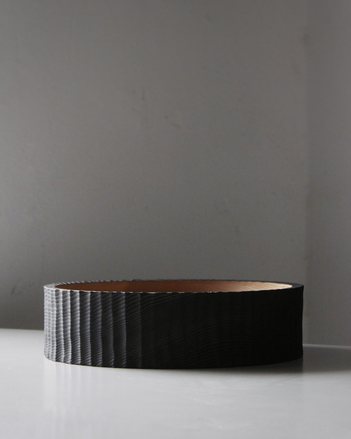 A235 Ash wood centerpiece with Yakisugui finish