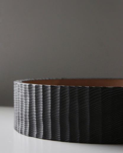 A235 Ash wood centerpiece with Yakisugui finish