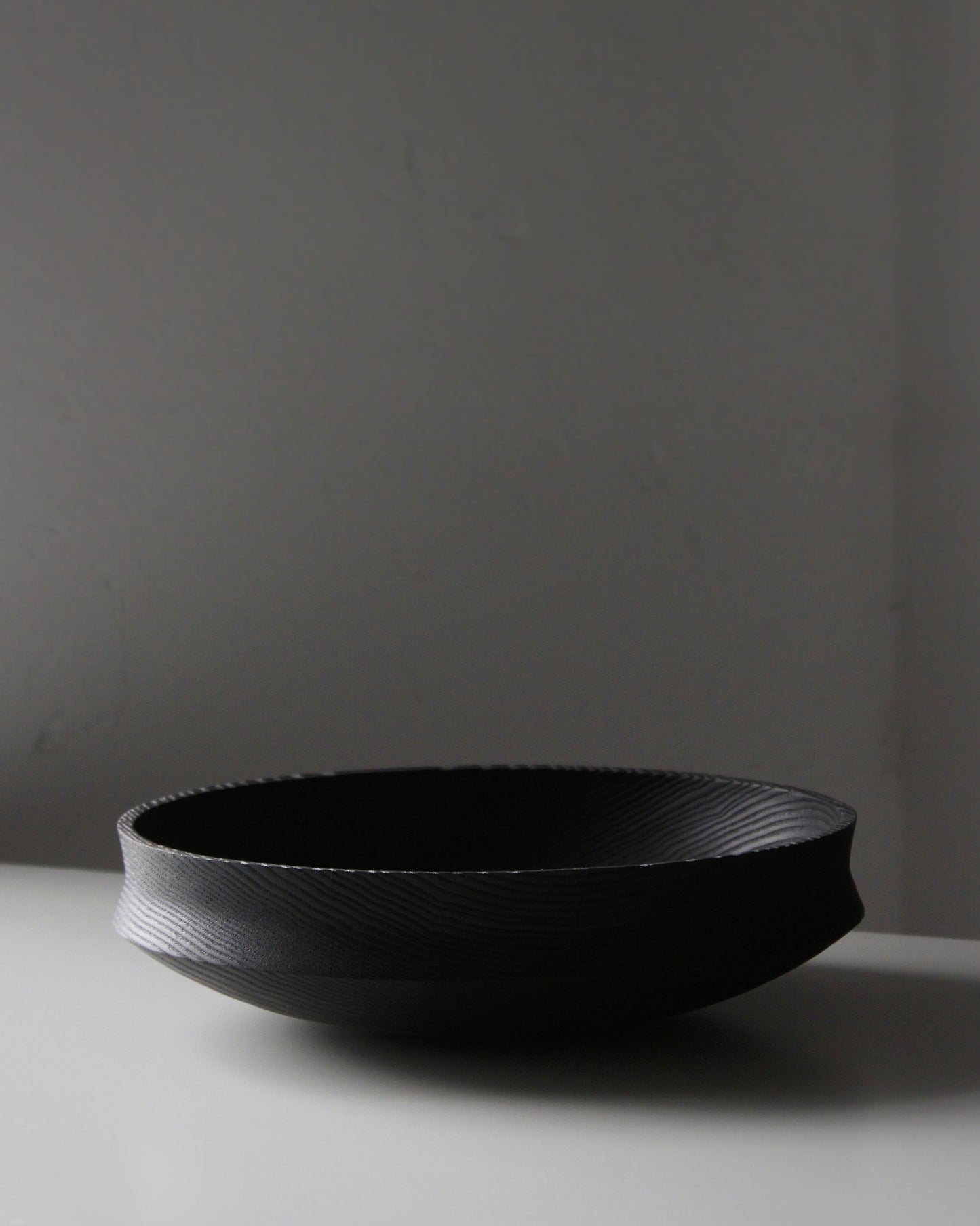 A235 Ash wood centerpiece with Yakisugui finish