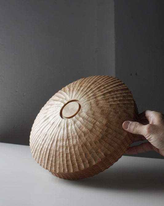 A255 Centro de madera de Fresno con textura