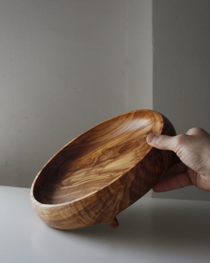 A217 Spanish Olive Wood Centerpiece