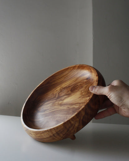 A217 Spanish Olive Wood Centerpiece