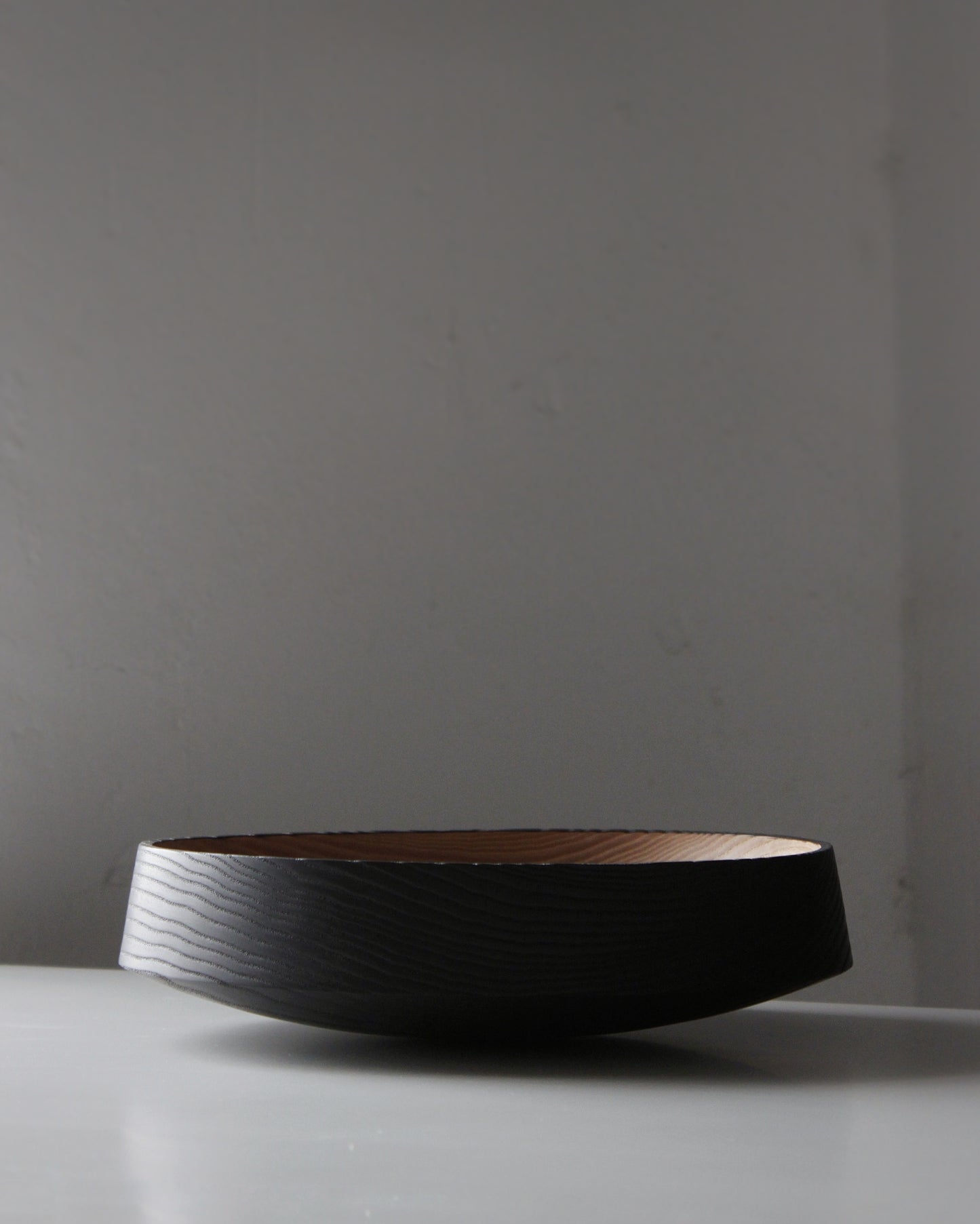 A235 Ash wood centerpiece with Yakisugui finish