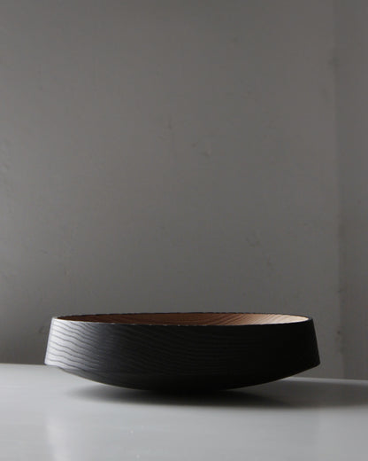 A235 Ash wood centerpiece with Yakisugui finish