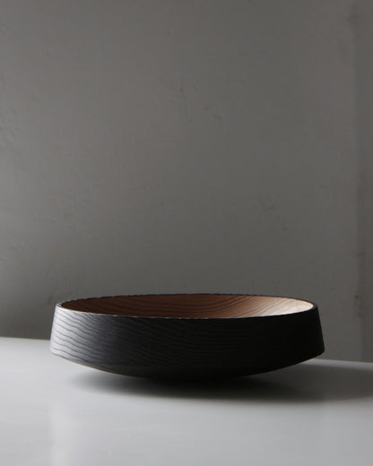 A235 Ash wood centerpiece with Yakisugui finish