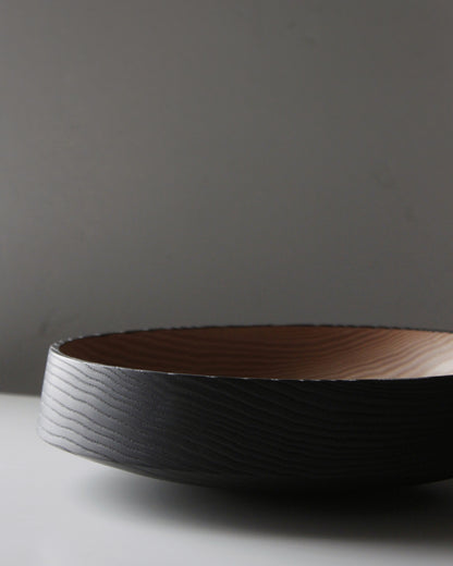 A235 Ash wood centerpiece with Yakisugui finish