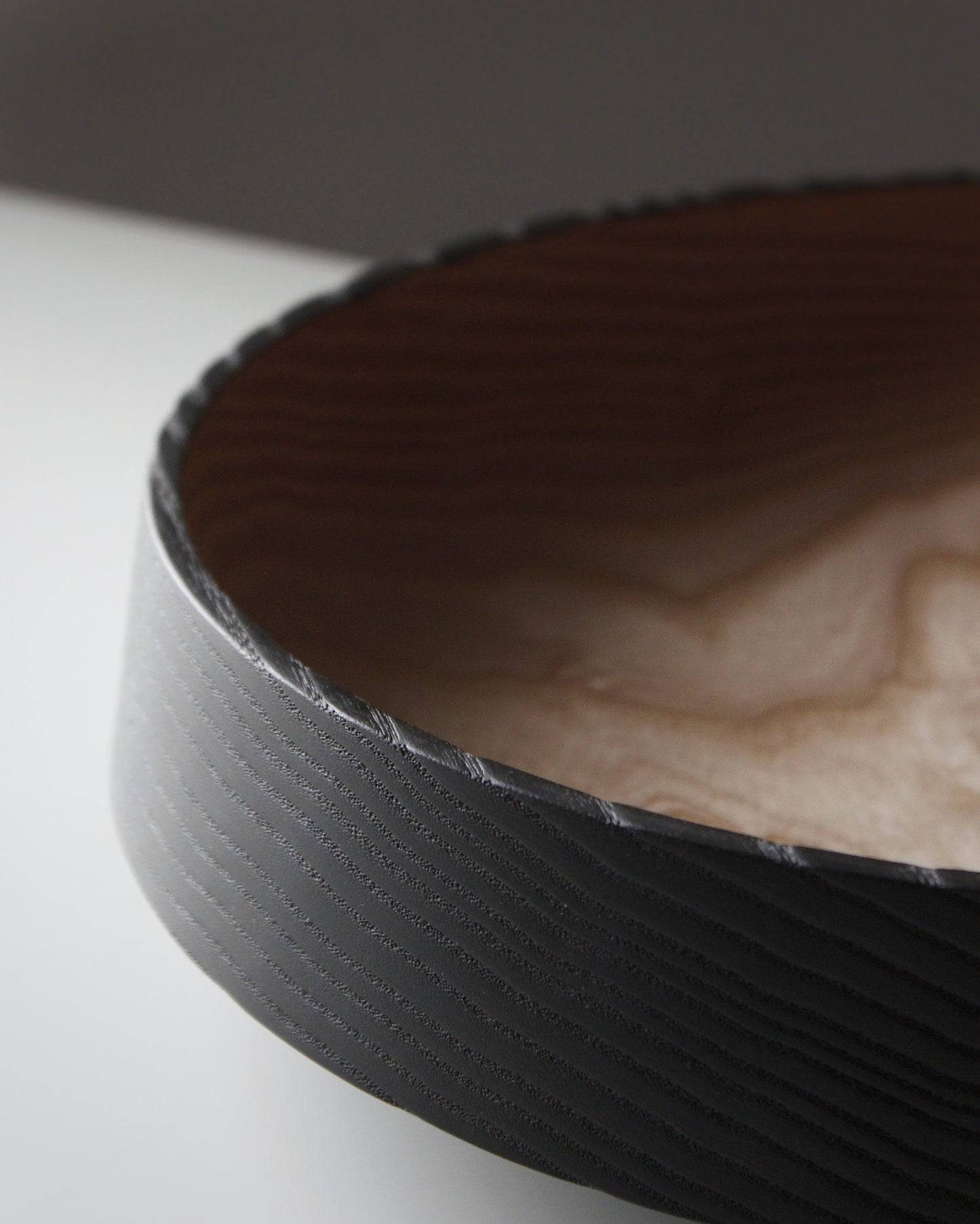 A235 Ash wood centerpiece with Yakisugui finish