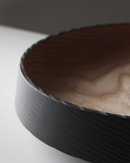 A235 Ash wood centerpiece with Yakisugui finish