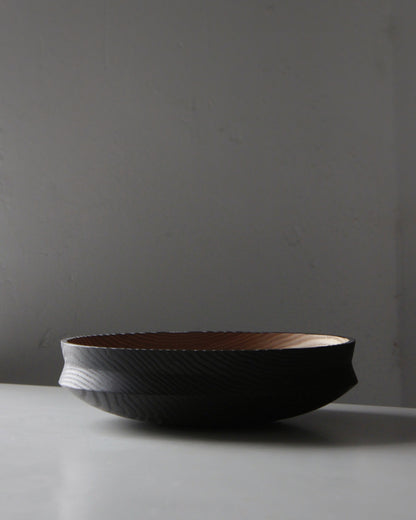 A235 Ash wood centerpiece with Yakisugui finish
