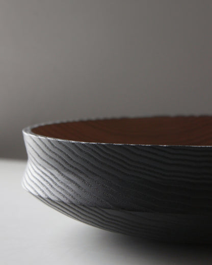 A235 Ash wood centerpiece with Yakisugui finish