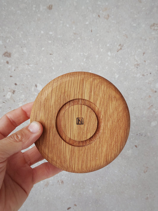 A14 Small American Oak Wood Bowl