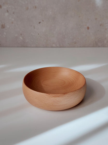 A15 Small beech wood bowl