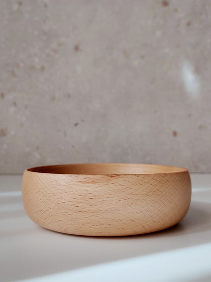 A15 Small beech wood bowl