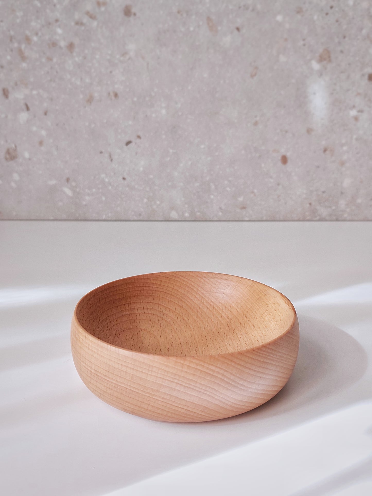 A15 Small beech wood bowl