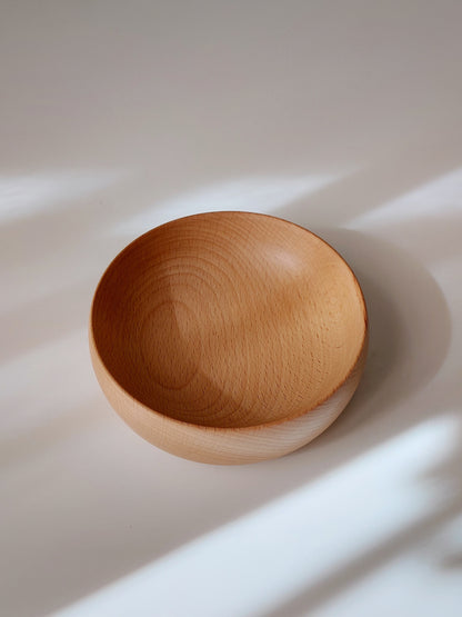 A15 Small beech wood bowl