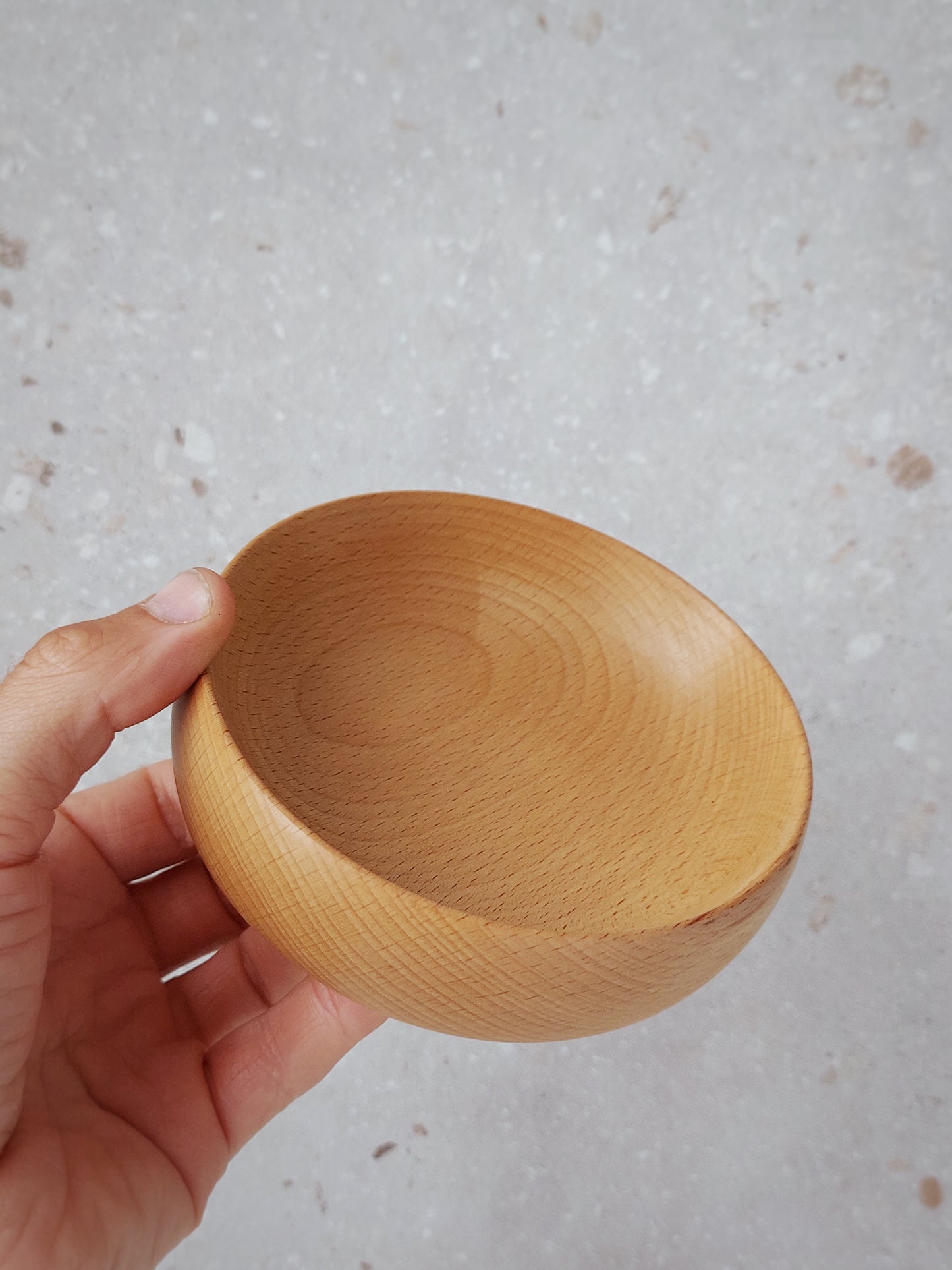 A15 Small beech wood bowl